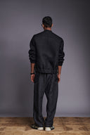 Kohl Linen Unisex Quilted Bomber Jacket