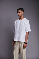 Taj Linen Men's Woven T-shirt