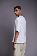 Taj Co-Linen Men's Woven T-shirt - Sale
