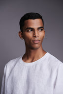 Taj Linen Men's Woven T-shirt