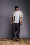 Undyed Linen Men's Hoodie