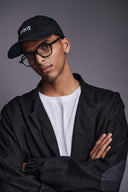 Kohl Linen Men's Panelled Bomber Jacket