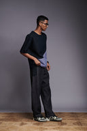 Kohl Dusk Linen Men's Woven T-shirt