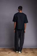 Kohl Dusk Linen Men's Woven T-shirt