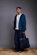 Indigo Linen Men's Hoodie