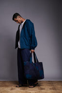 Indigo Linen Men's Hoodie