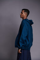 Indigo Linen Men's Hoodie