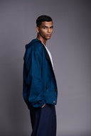 Indigo Linen Men's Hoodie