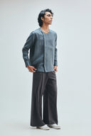 Pebble Co-Linen Men’s Overfold Trousers