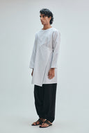 Taj Co-Linen Men's Angrakha Kurta