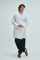 Taj Co-Linen Men's Angrakha Kurta