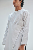 Taj Co-Linen Men's Angrakha Kurta