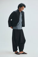 Kohl Co-Linen Men’s Mandarin Collar Jacket