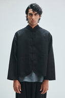 Kohl Co-Linen Men’s Mandarin Collar Jacket
