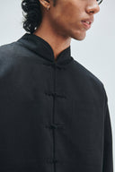 Kohl Co-Linen Men’s Mandarin Collar Jacket