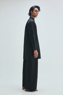Kohl Co-Linen Men's Pleated Yoke Kurta