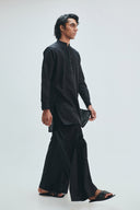 Kohl Co-Linen Men's Pleated Yoke Kurta