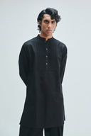 Kohl Co-Linen Men's Pleated Yoke Kurta