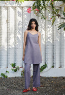 Dusk Co-Linen Slip Kurta Set