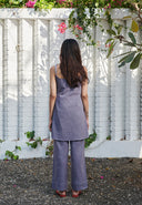 Dusk Co-Linen Slip Kurta Set