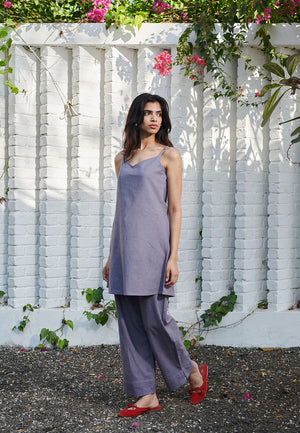 Dusk Co-Linen Slip Kurta