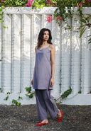 Dusk Co-Linen Straight Pants - Sale