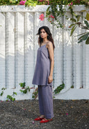 Dusk Co-Linen Straight Pants - Sale