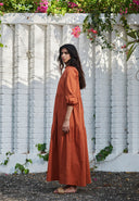 Amber Co-Linen Three Tiered Dress - Sale
