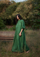 Thyme Co-Linen Three Tiered Dress On Sale