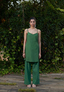 Thyme Co-Linen Slip Kurta Set On Sale