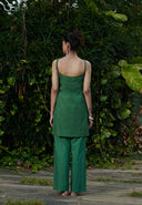 Thyme Co-Linen Slip Kurta Set On Sale