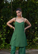 Thyme Co-Linen Slip Kurta On Sale