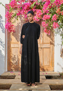 Carbon Co-Linen Three Tiered Dress On Sale