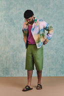 Prism Co-Linen Men's Flap Jacket