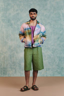 Moss Linen Men's Jorts - Sale