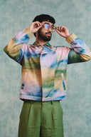 Prism Co-Linen Men's Flap Jacket