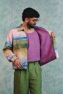 Prism Co-Linen Men's Flap Jacket