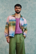 Prism Co-Linen Men's Flap Jacket