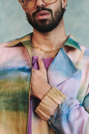 Prism Co-Linen Men's Flap Jacket