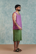 Moss Linen Men's Jorts