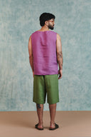 Moss Linen Men's Jorts