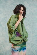 Prism Co-Linen Midi Skirt