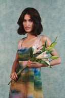 Prism Co-Linen Panelled Dress