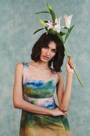 Prism Co-Linen Panelled Dress