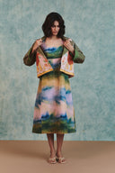 Blot Co-linen Kantha Bolero Jacket