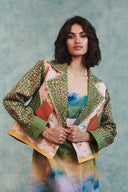 Blot Co-linen Kantha Bolero Jacket