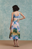 Prism Co-Linen Panelled Dress