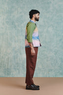 Prism Co-Linen Men's Nehru Jacket