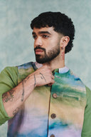 Prism Co-Linen Men's Nehru Jacket