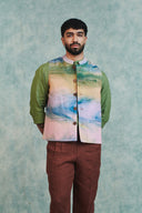 Prism Co-Linen Men's Nehru Jacket